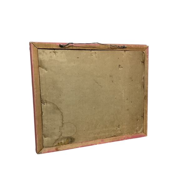 Antique Frame With Print Model T Paul Maxwell - Picture 7 of 11